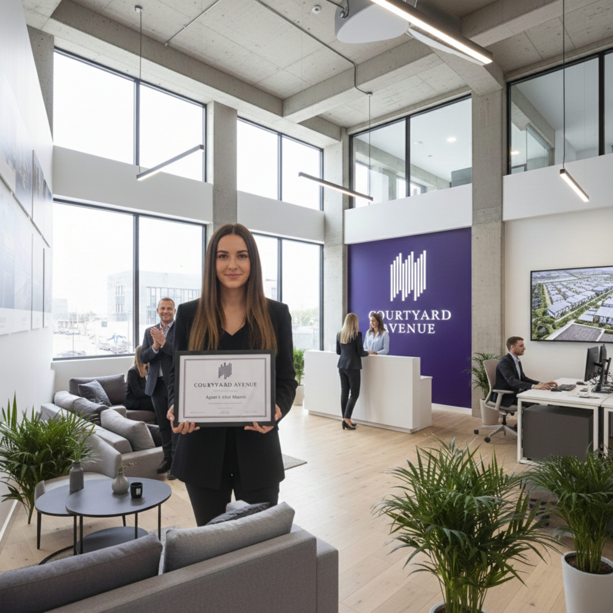 Courtyard Avenue Award Recognition