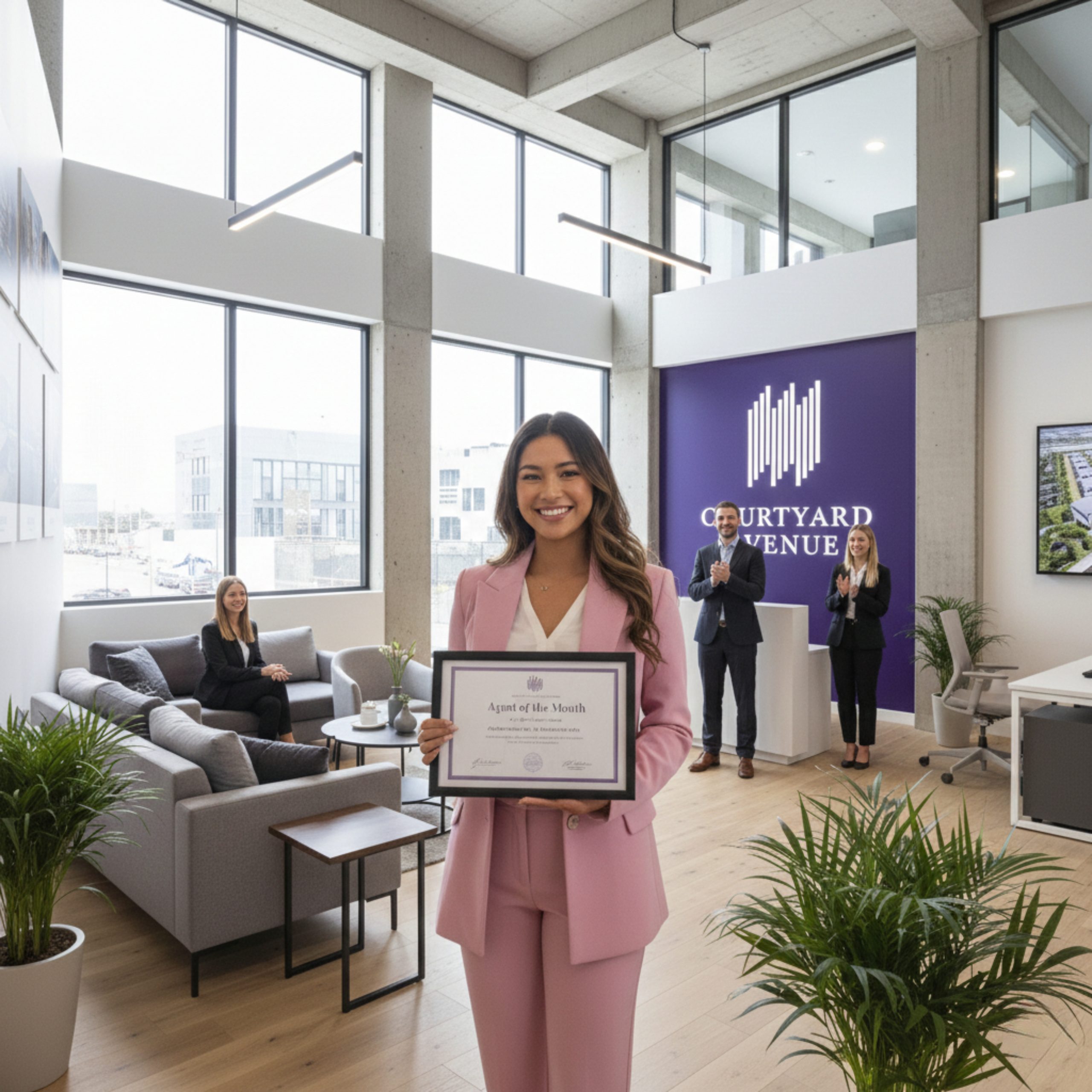 Courtyard Avenue Award Recognition